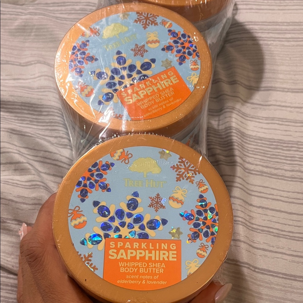 Tree Hut Sparkling Sapphire Whipped Shea Body Butter